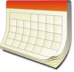 Thick Paper Calendar