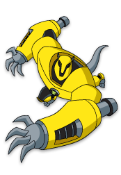 Ben 10 Armodrillo Flying
