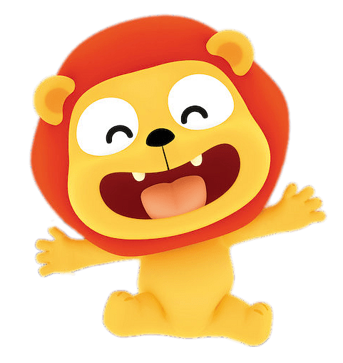 Grami the Circus Lion happy