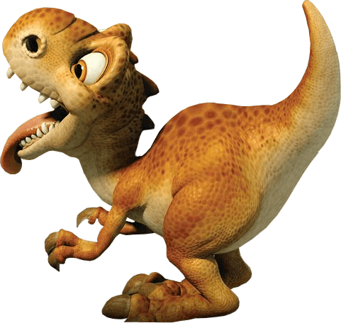 Ice Age character Yoko the Baby Dino