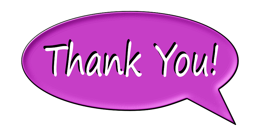 Thank You Speech Bubble