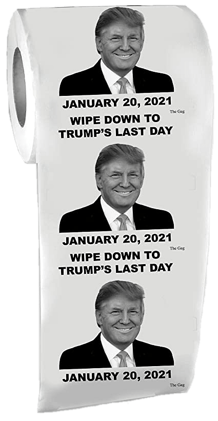 Trump Toilet Paper Wipe Down