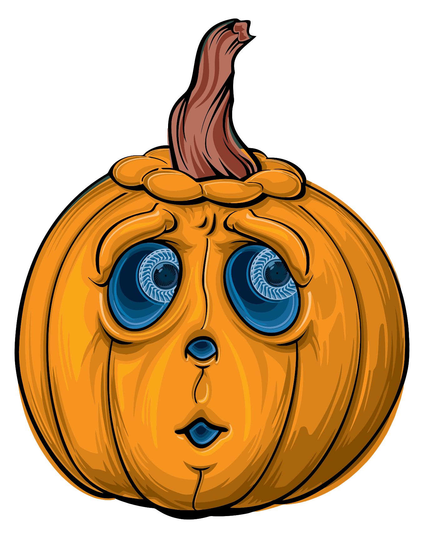 Old Halloween Jack O'Lantern