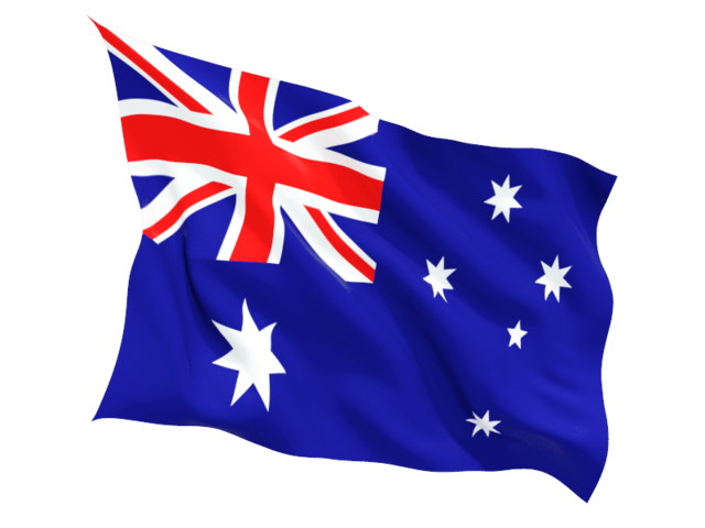 Australia Flag Wave
