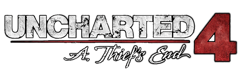 Uncharted 4 logo red
