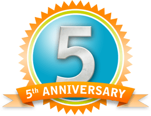 5th Anniversary Badge