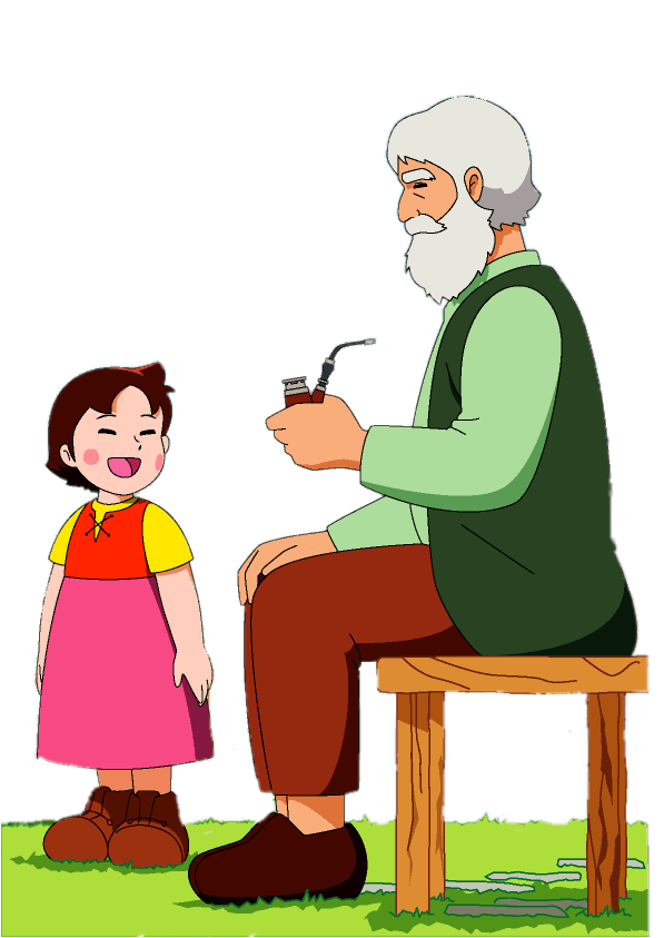 Heidi and Grandfather