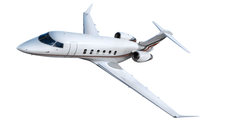 Bombardier Private Jet Plane