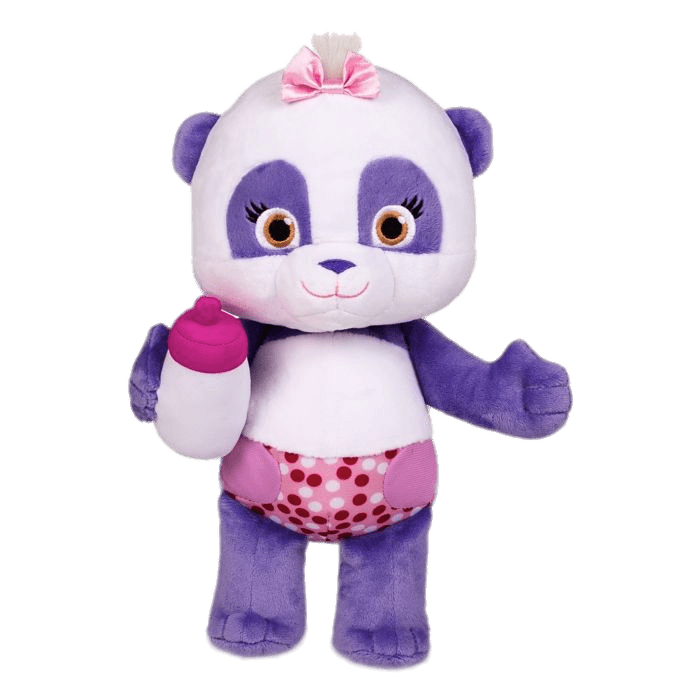 Word Party Lulu the Panda Holding Milk Bottle