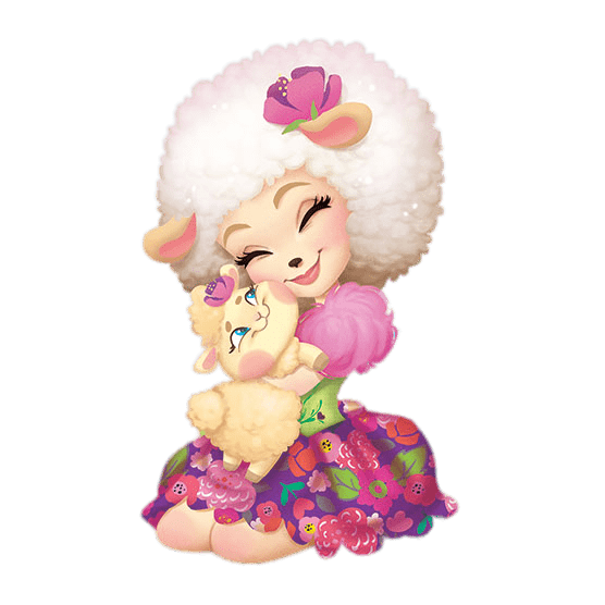 Enchantimals Lorna Lamb and Flag