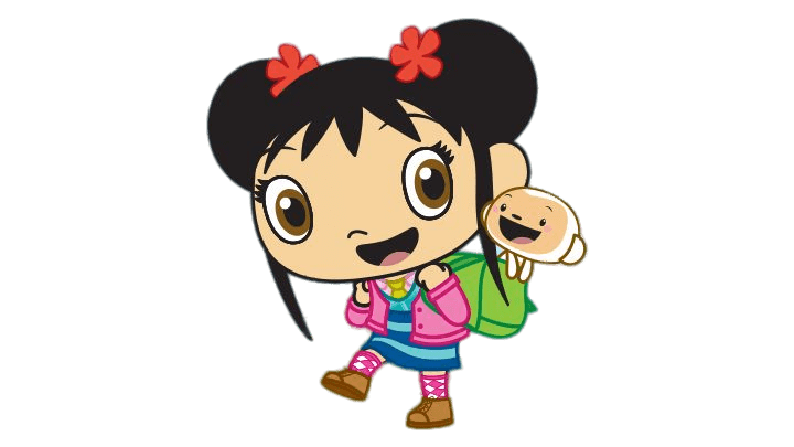 Kai-Lan With HoHo In Backpack