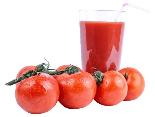 Tomato Juice With A Few Tomatoes
