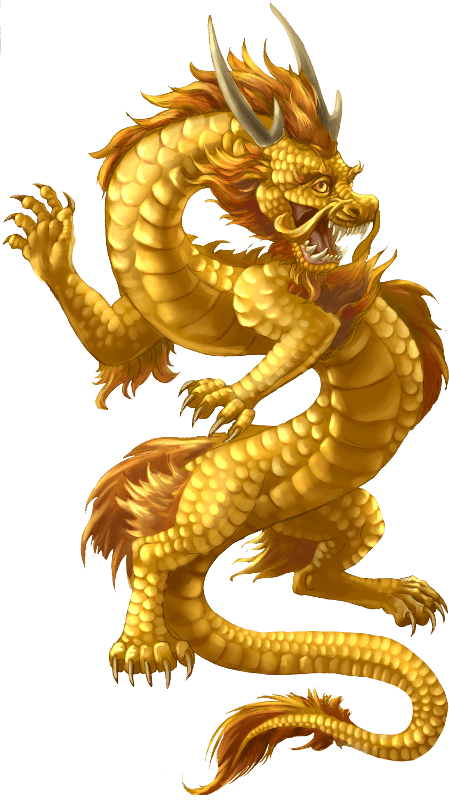 Chinese Dragon Gold