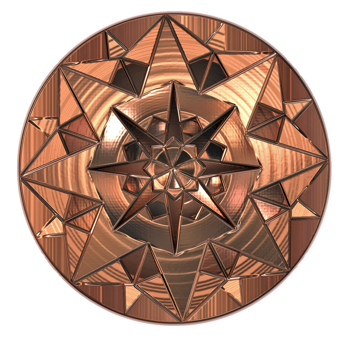 Christmas Decoration Copper