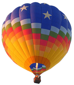 Hot Air Balloon From Below