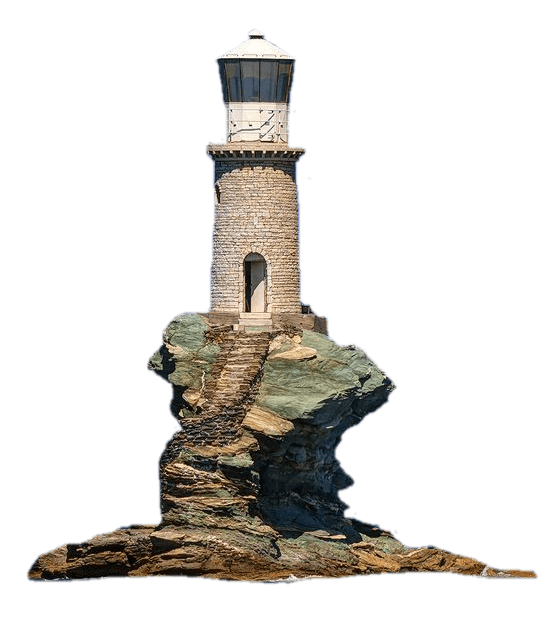 Lighthouse on Rock