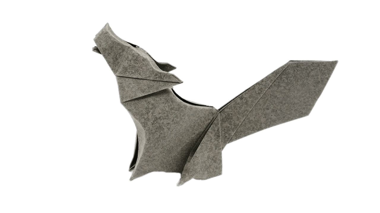 Origami Howling Woolf