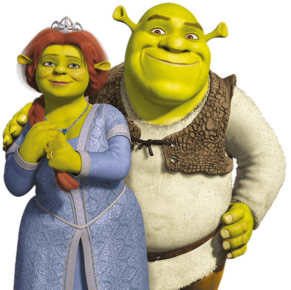 Shrek and Fiona