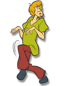 Shaggy Rogers Walking Away