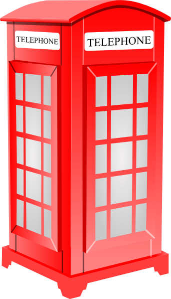 Phone Booth Clipart
