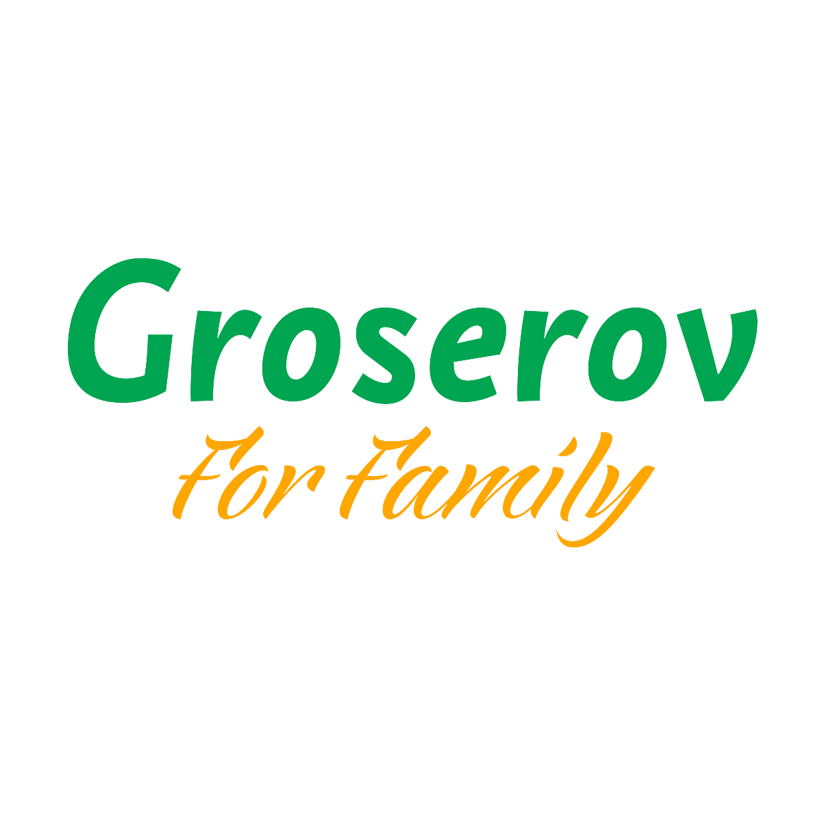 Groserov Logo and Slogan