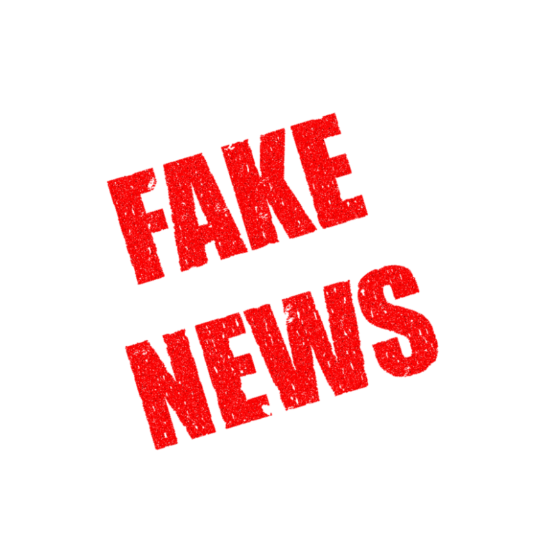 Fake News Red Letters