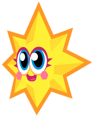 Tessa the Shooting Star Side View