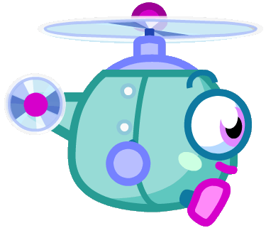 Wurley the Twirly Tiddlycopter Flying