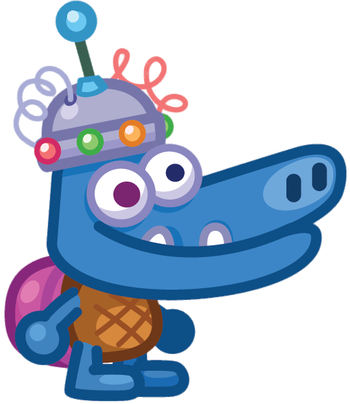 Travis the Bibbling BrainyGator