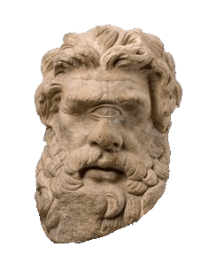 Cyclops Stone Head