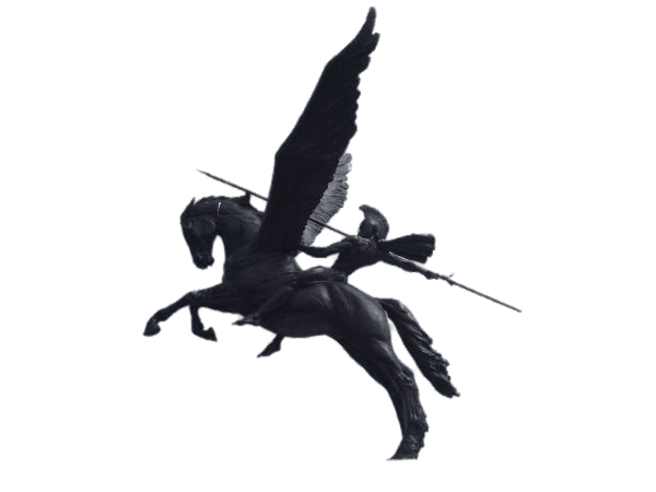 Large Statue Of Pegasus