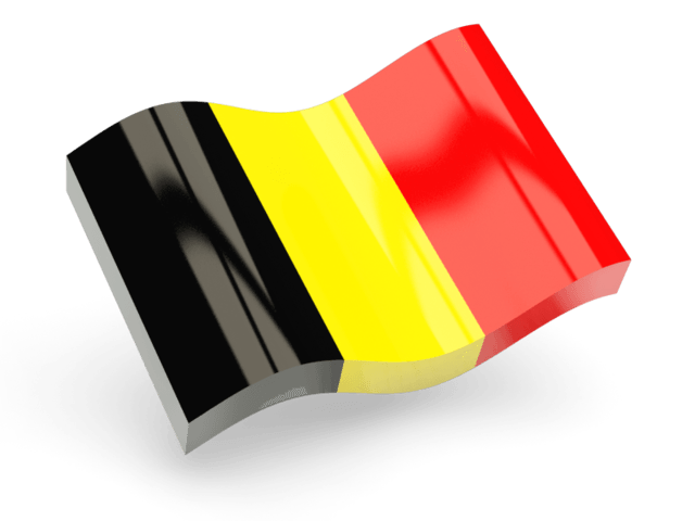 Small Wave Belgium Flag