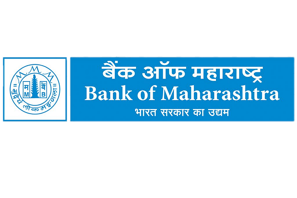Bank of Maharashtra logo horizontal