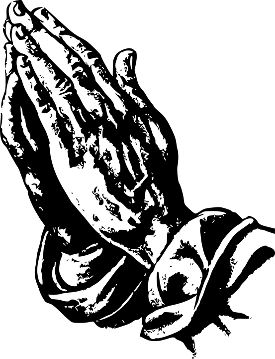 Hands Praying Graphic