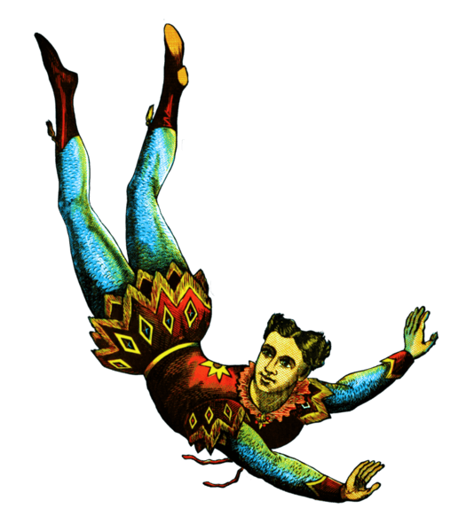 Vintage Trapeze Artist