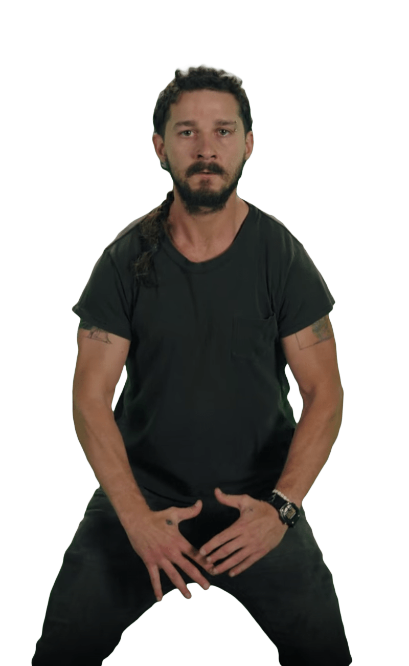 Just Do It Shia LaBeouf Focused
