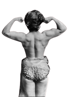 Charmion Strong Woman Back