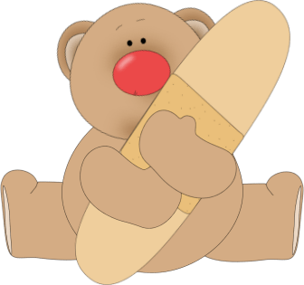 Get Well Soon Bandaid Bear