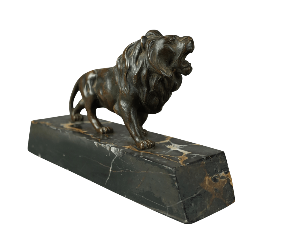Small Bronze Lion
