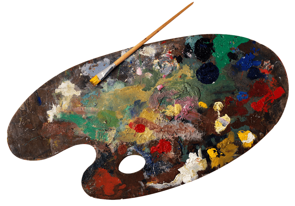 Palette Oil Painting