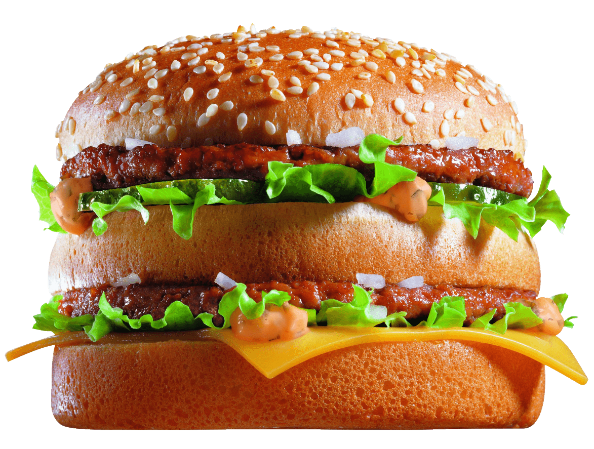 McDonald's Big Mac Close Up