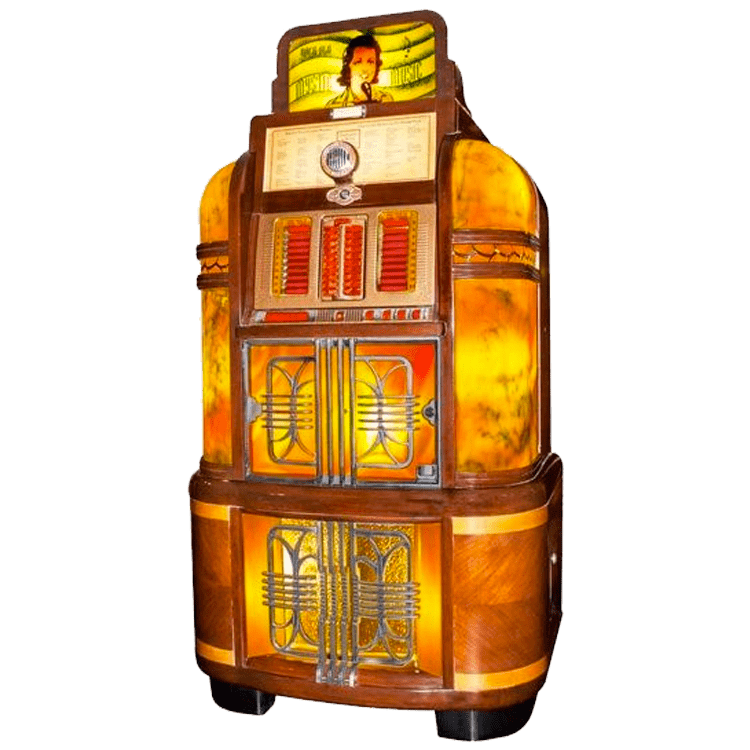 Rock Ola Mystic Music Vintage Jukebox 1940