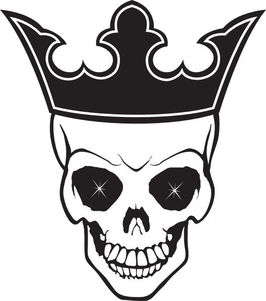 Skull and Crown Tattoo