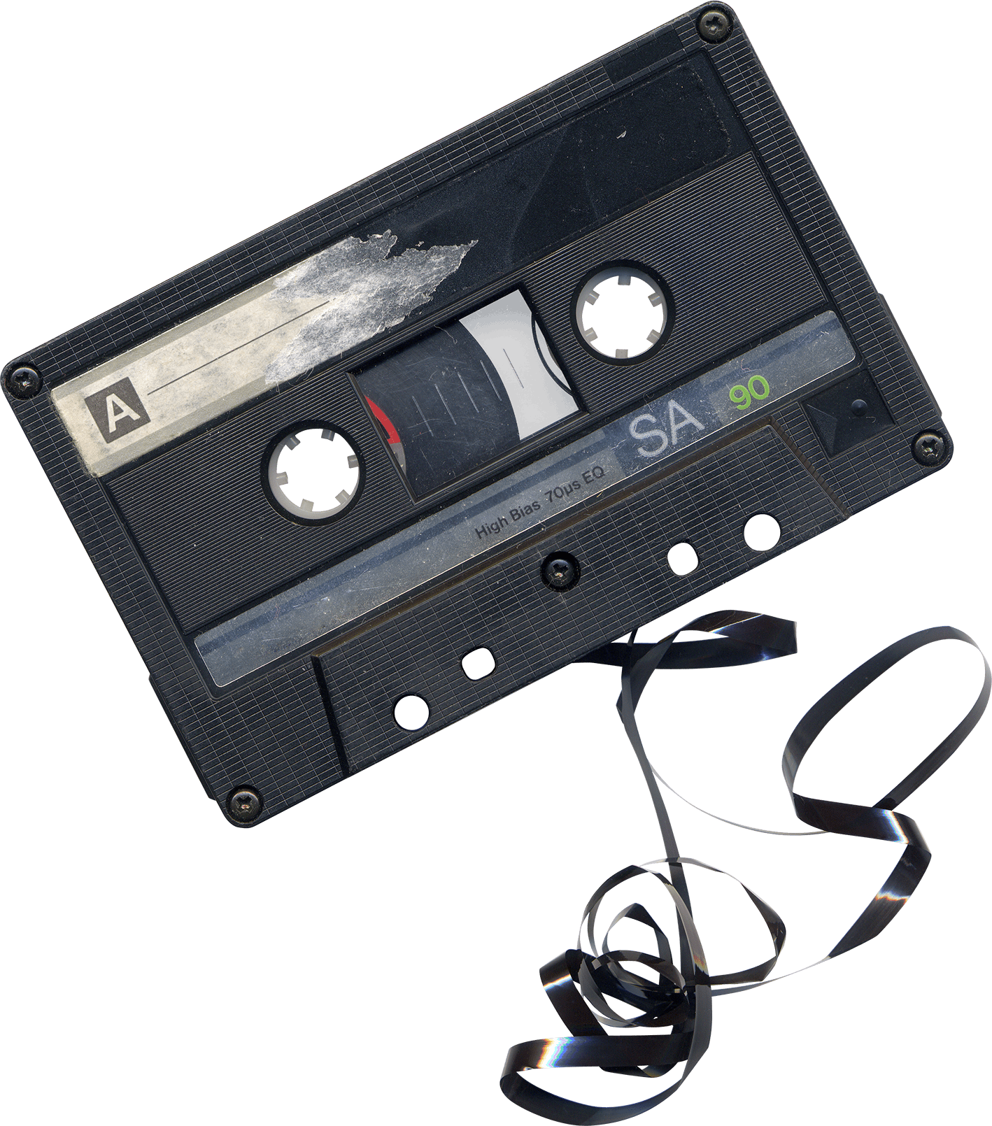 Damaged Audio Cassette