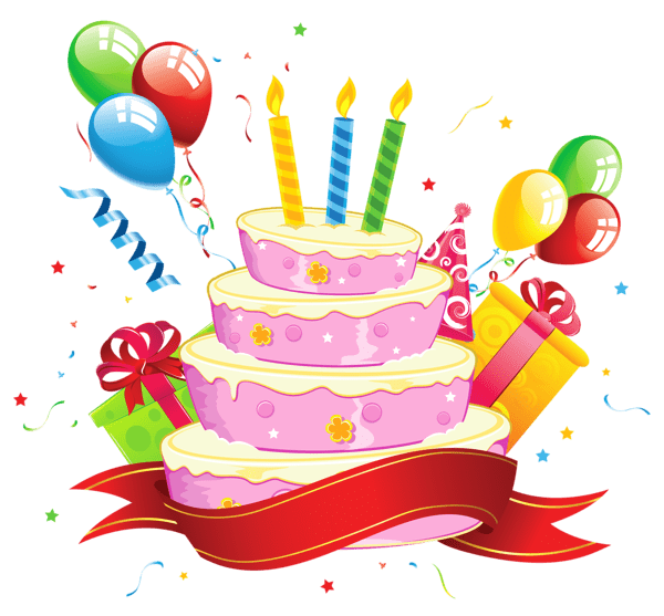 Happy Birthday Party Cake