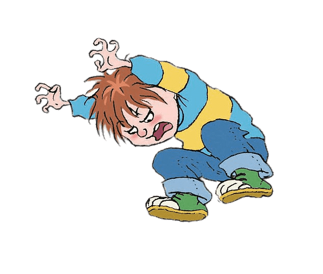 Horrid Henry Raging