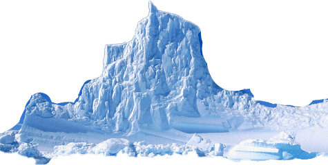 Drifting Iceberg
