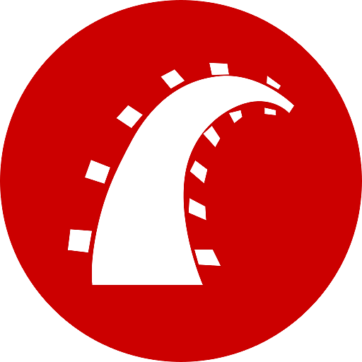 Ruby on Rails red logo thumbnail
