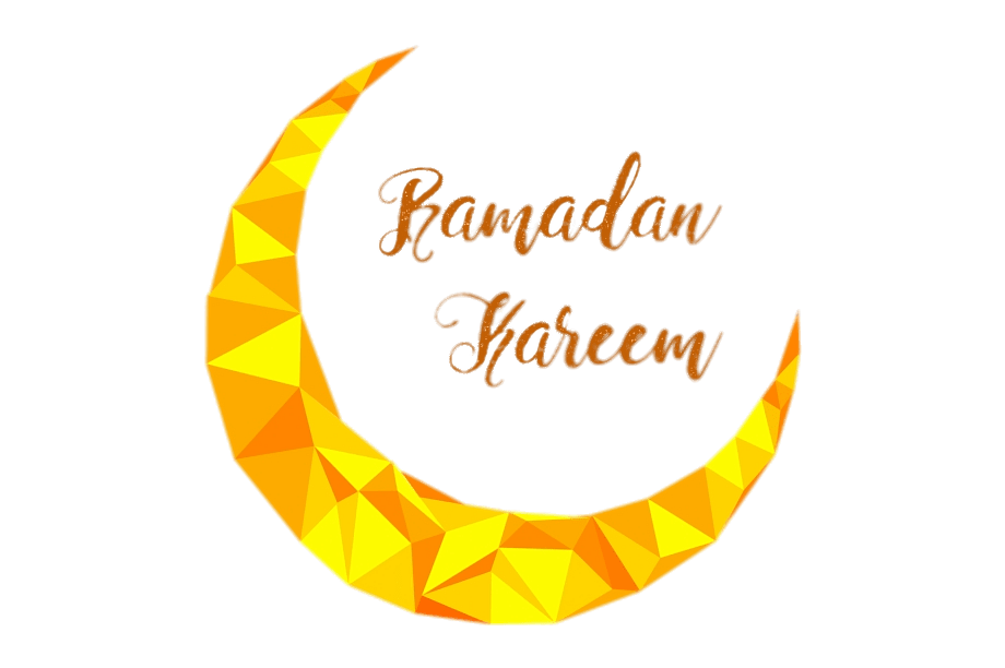 Ramadan Kareem Modern Crescent