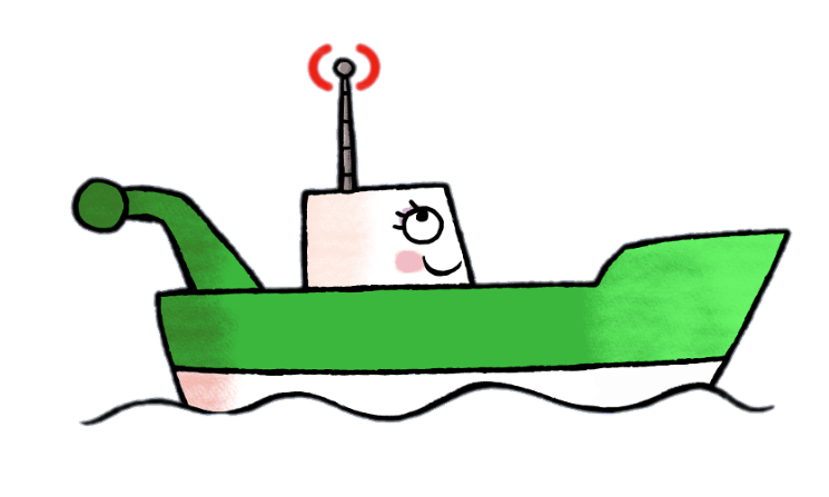 Paula the Trawler Emitting A Signal